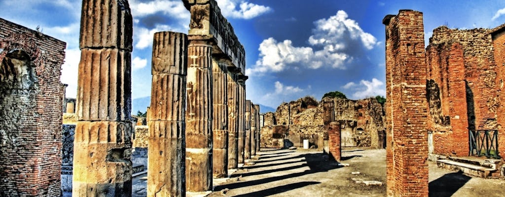 Entrance tickets to the Ruins of Pompeii with audio guide