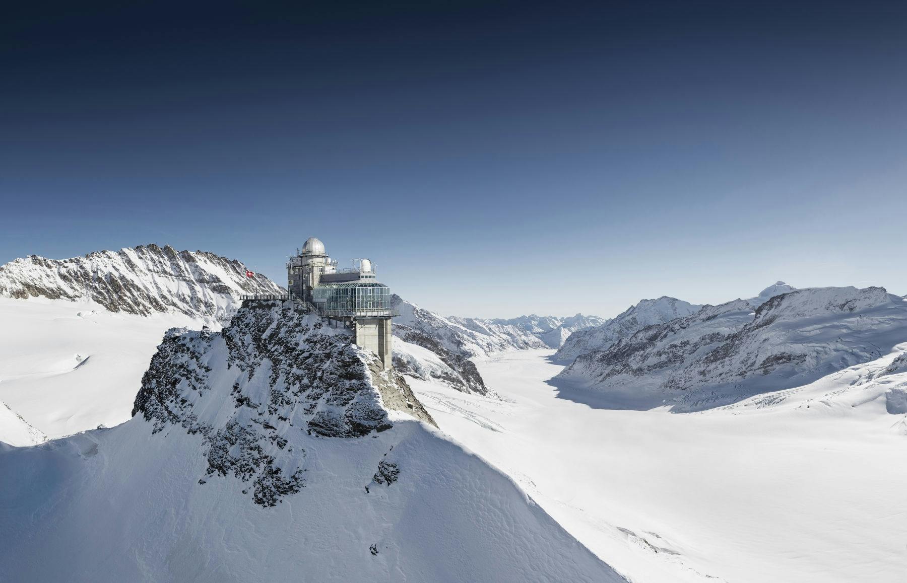 El billete más alto de Europa al Jungfraujoch desde Interlaken
