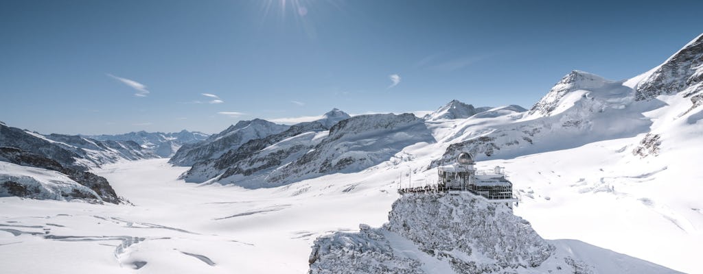 Het ticket voor de top van Europa naar Jungfraujoch vanuit Lauterbrunnen