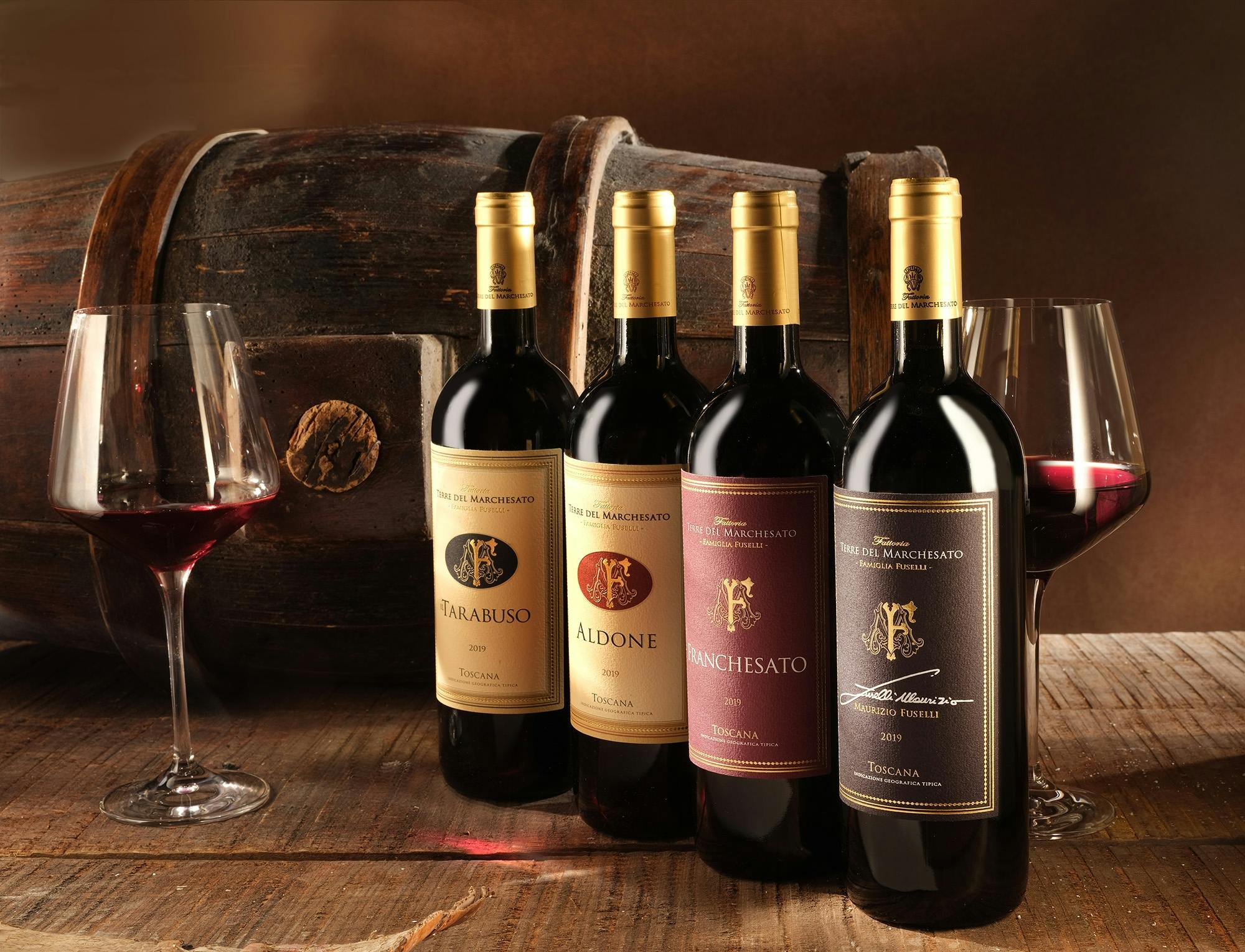 Premium wijnproeverij bij wijnmakerij Terre del Marchesato