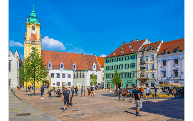 Bratislava city center tour from Vienna with lunch options