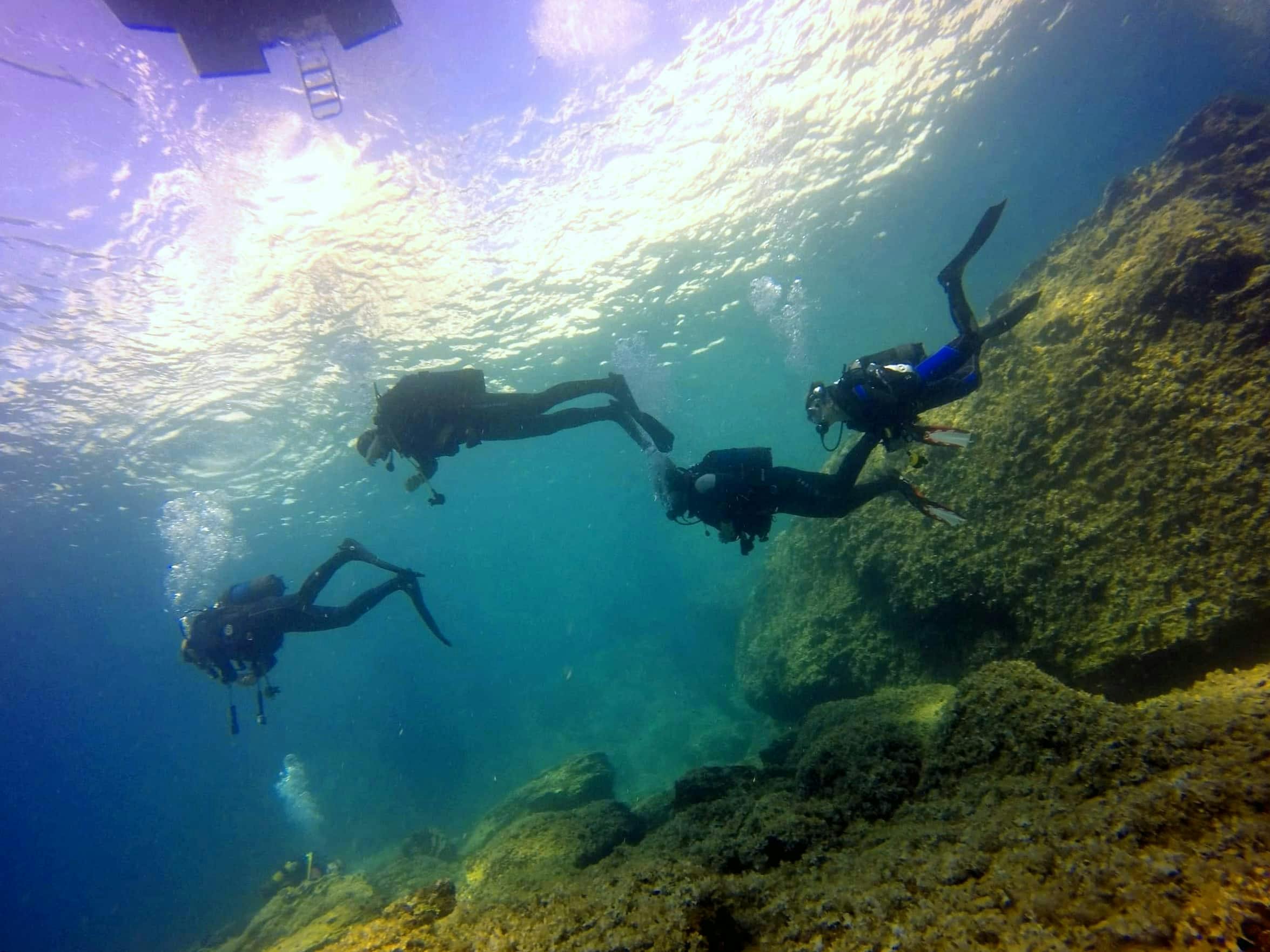 Esperienza di immersione subacquea
