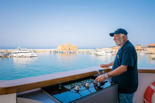 Cyprus Night Cruise on the Ocean Vision with Fireworks