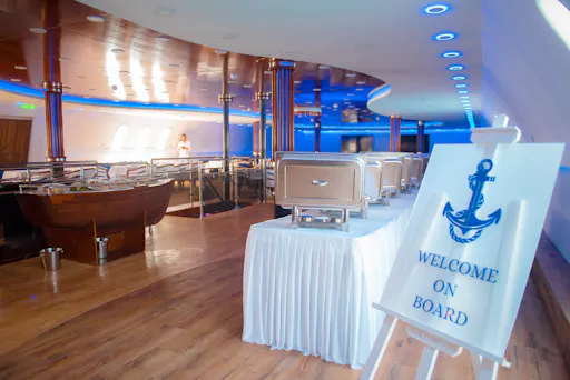 Cyprus Night Cruise on the Ocean Vision with Fireworks