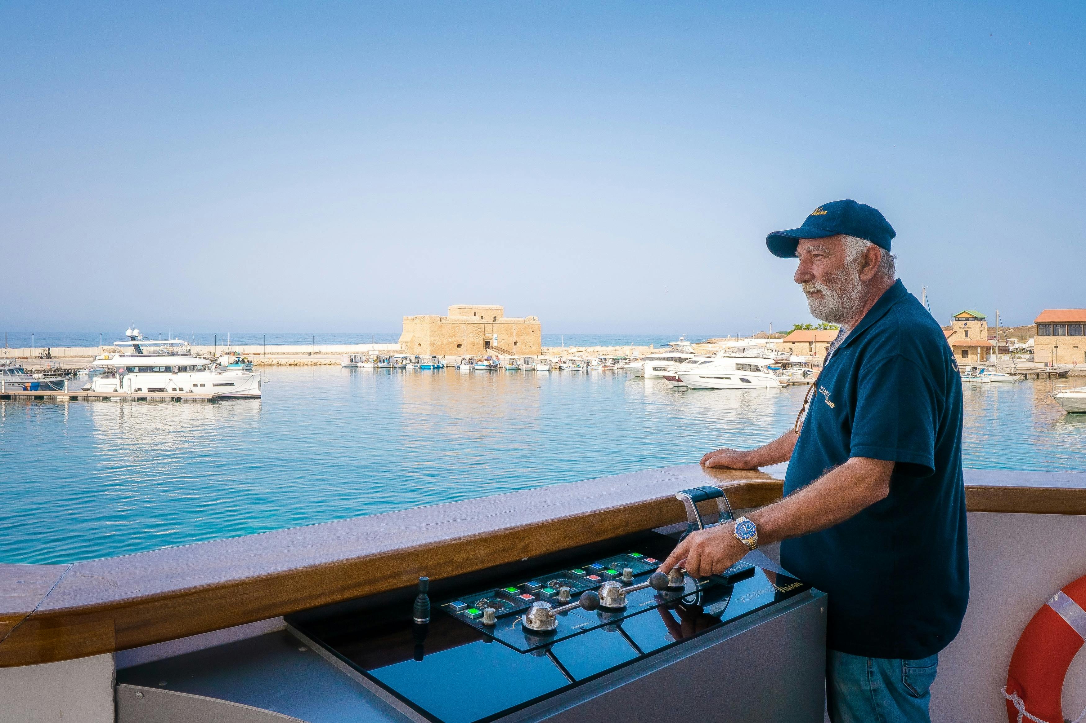 Cyprus Night Cruise on the Ocean Vision with Fireworks