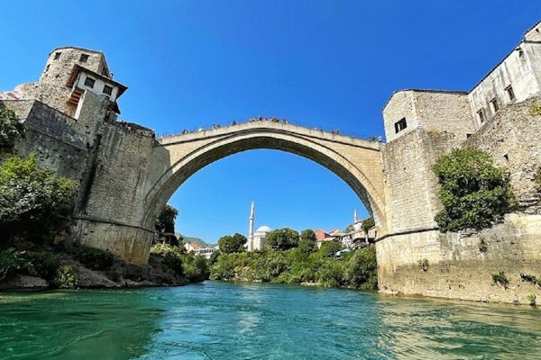Visite guidée des quatre perles d'Herzégovine au départ de Sarajevo avec visite du vieux pont de Mostar
