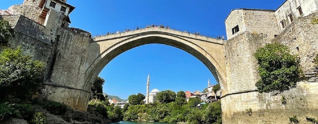 Four pearls of Herzegovina guided tour from Sarajevo with Old Bridge of Mostar visit