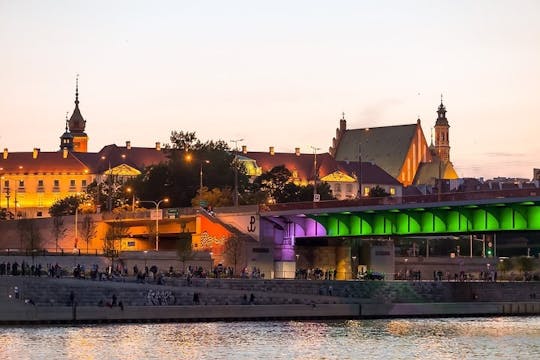 Evening vistula river cruise