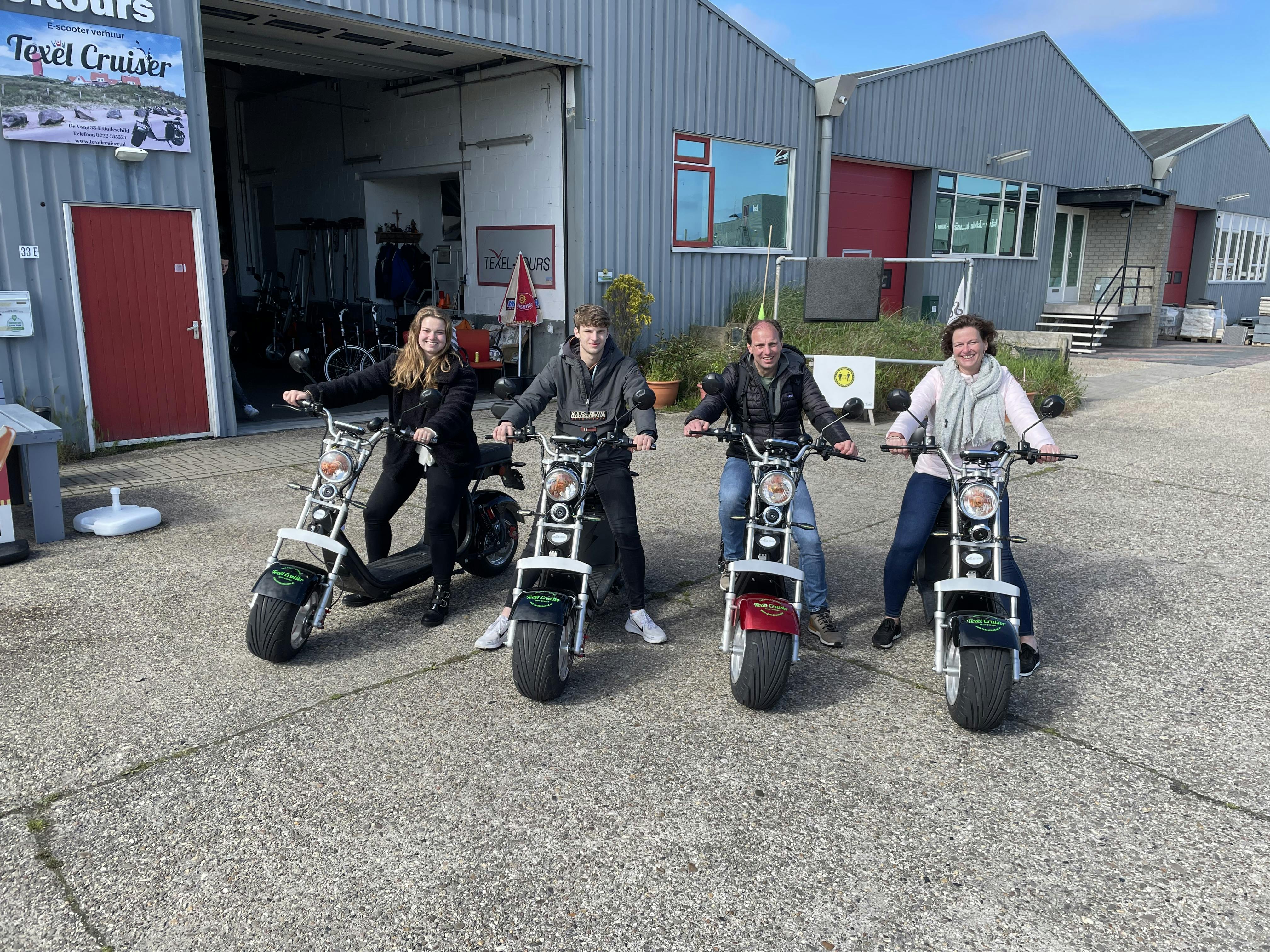 Alquiler de scooters eléctricos Texel