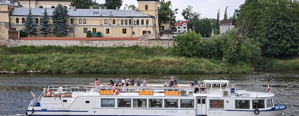 Crociera di 1 ora sul fiume Vistola a Cracovia con audioguida