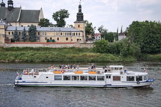 Cruzeiro de 1 hora no rio Vístula em Cracóvia com guia de áudio