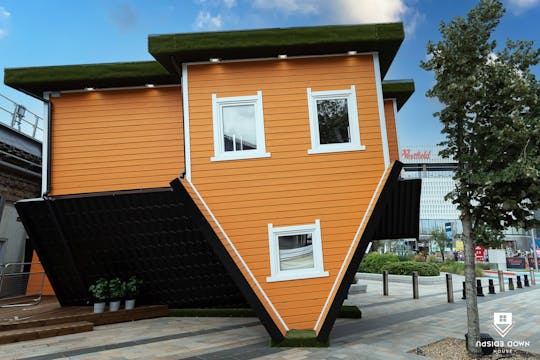 Upside Down House experience in Westfield White City tickets