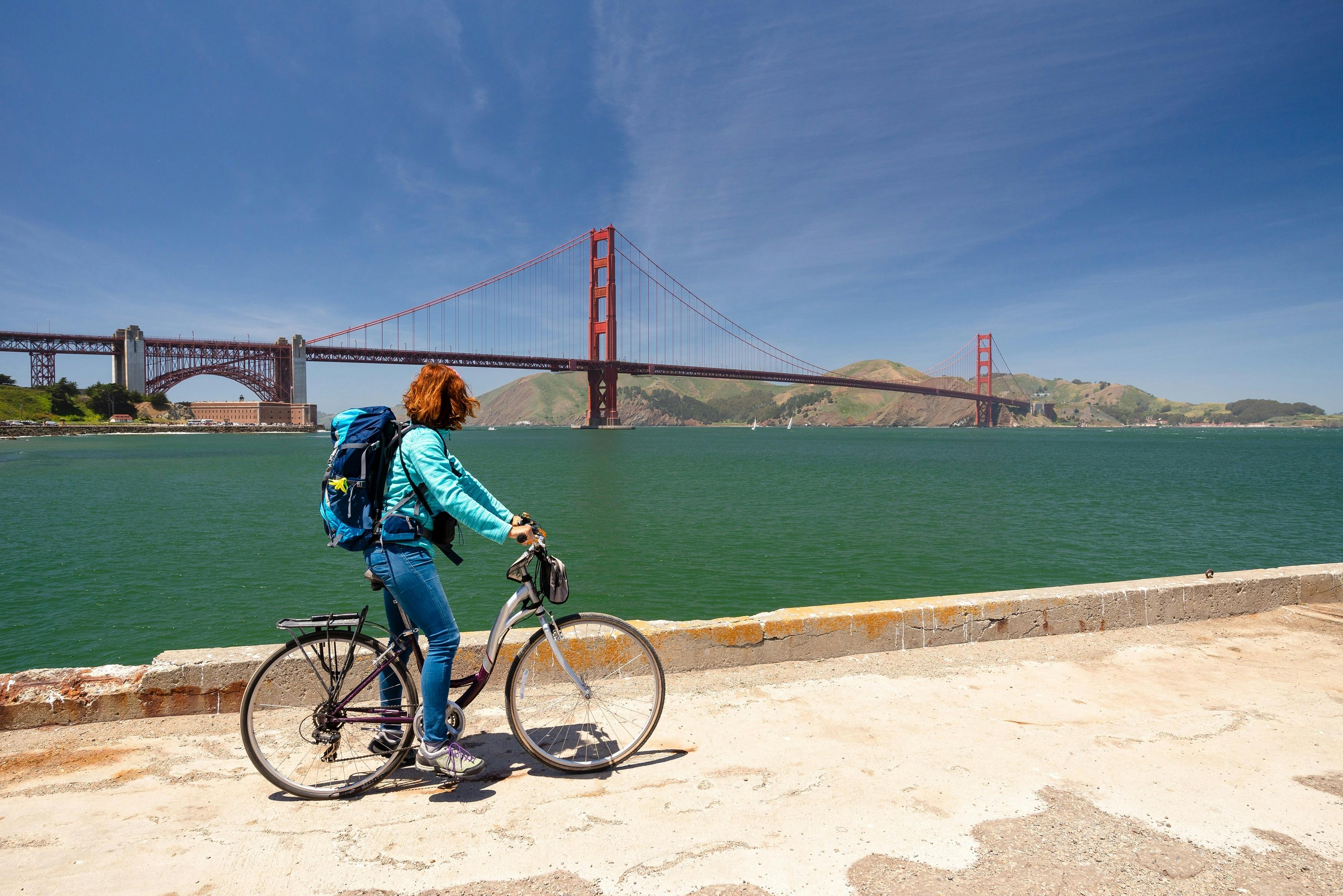 Tour di Alcatraz e noleggio bici per 1 giorno