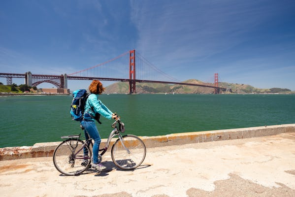 Tour por Alcatraz e aluguel de bicicleta de 1 dia