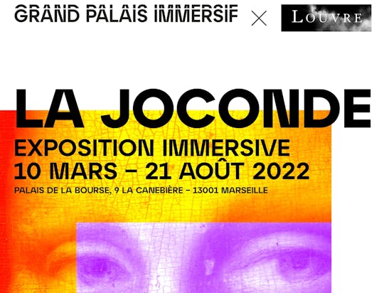 Immersive exhibition: The Mona Lisa in Marseille!