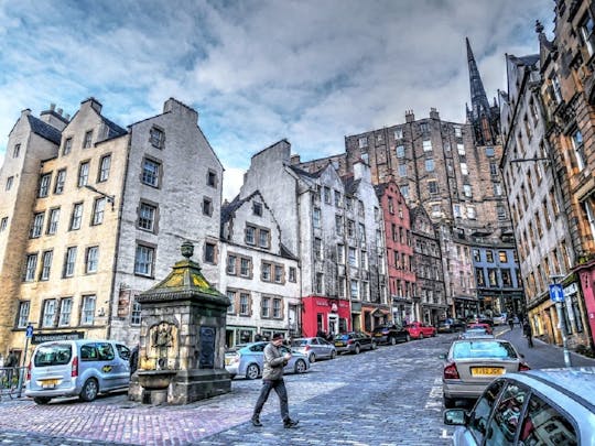 A história do povo um passeio a pé privado em Edimburgo
