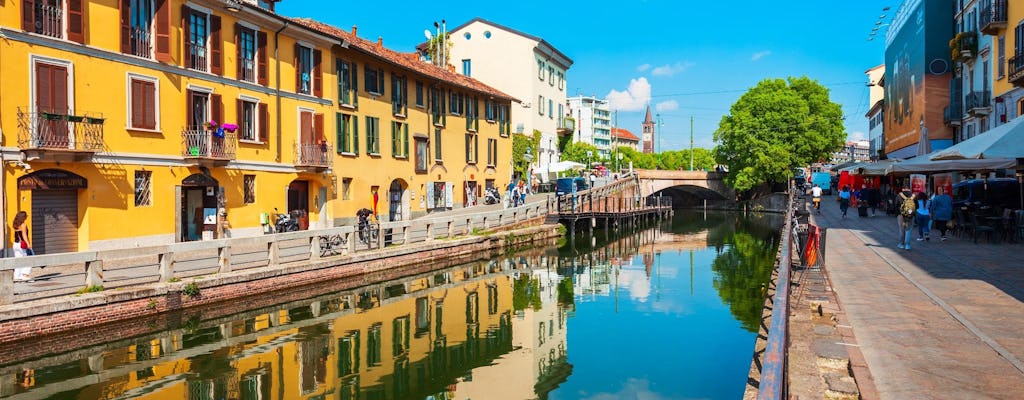 Recorrido a pie privado por los canales Navigli de Milán con un guía local