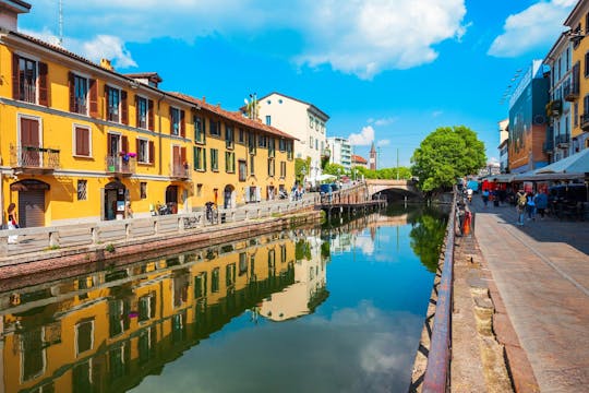 Visite privée à pied des canaux Navigli de Milan avec un guide local