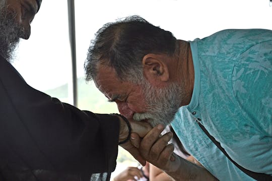 Croisière de luxe audioguidée au mont Athos depuis Ouranoupolis