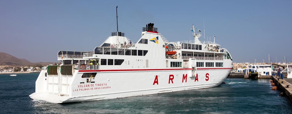 Rückfahrtticket mit Naviera Armas nach Lanzarote
