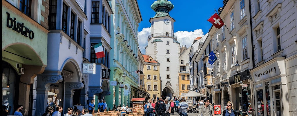 Recorrido por el centro de la ciudad de Bratislava desde Viena con almuerzo y degustación de cerveza