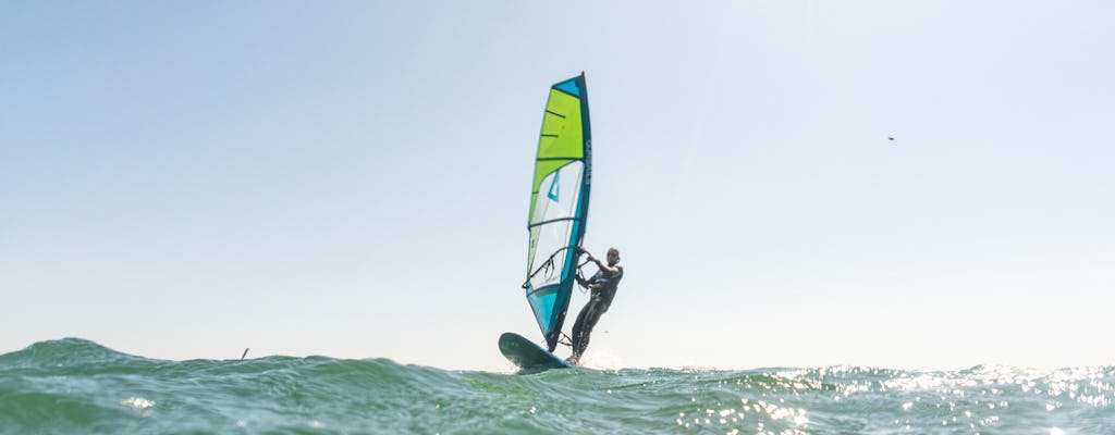 1-godzinna lekcja windsurfingu w Porto