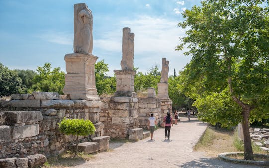 Visita virtual del Ágora Antigua de Atenas desde casa