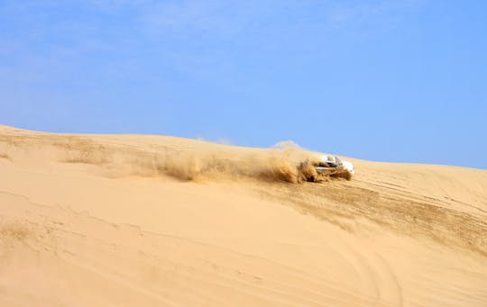 Dune bashing, quad biking, camel riding and safari tour