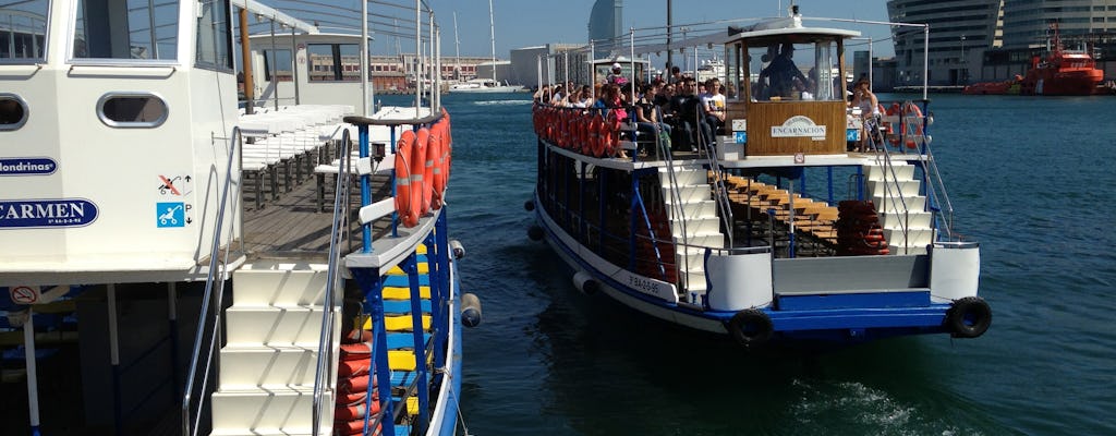 Croisière Las Golondrinas de 40 minutes à Barcelone