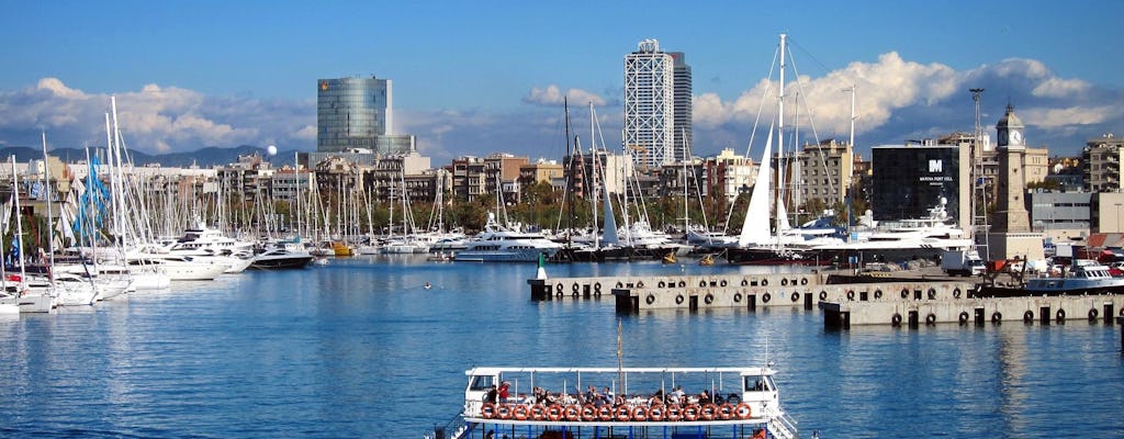 Excursion en bateau de 60 minutes à Las Golondrinas à Barcelone