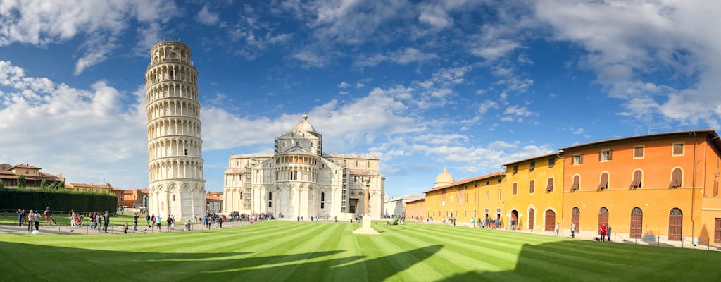 Self guided tour with interactive city game of Pisa