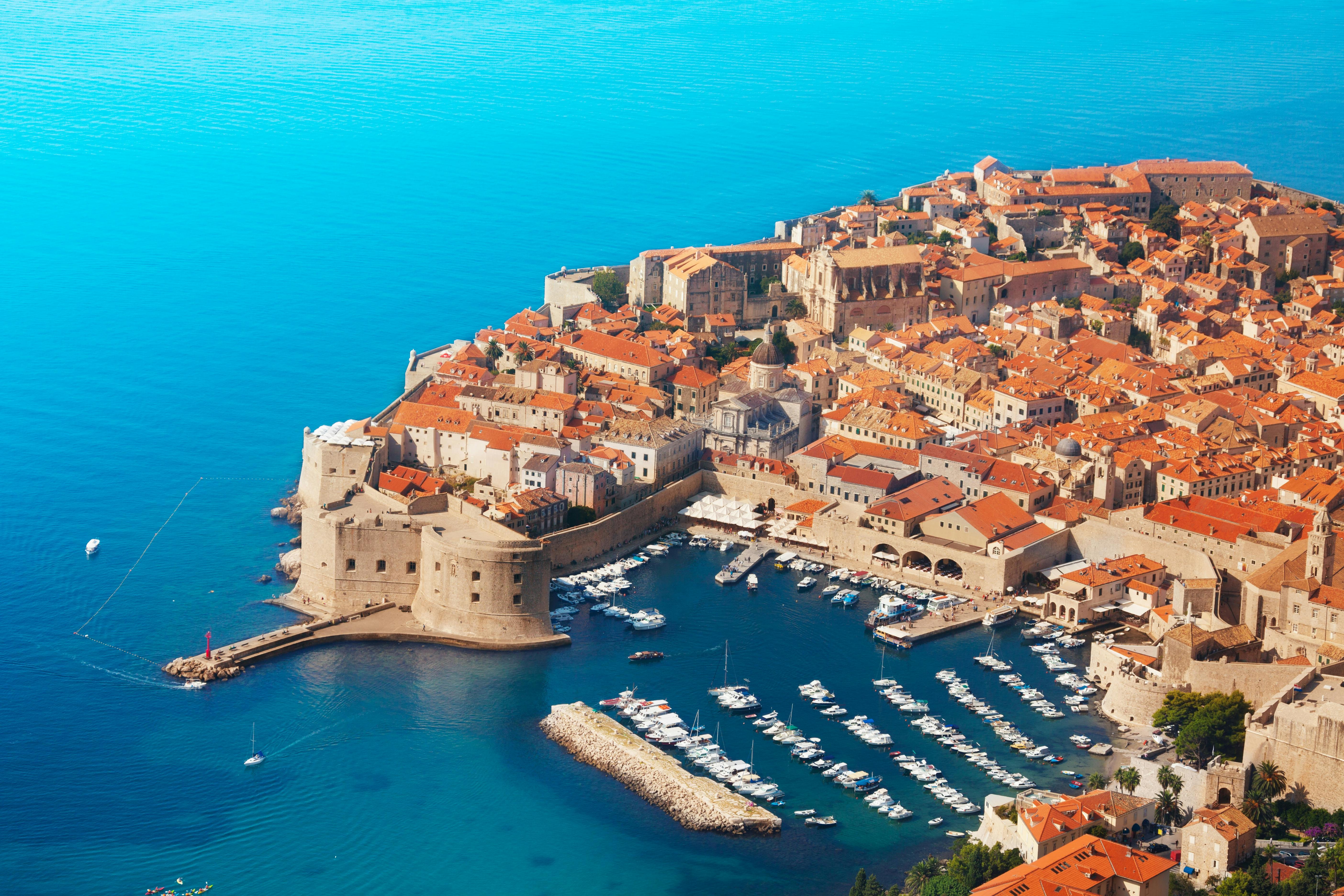 Excursão a pé em Dubrovnik com transporte de Herceg Novi