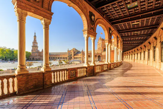 Tour a pé por Sevilha com entradas para os Alcáceres Reais e a Catedral de Santa Maria