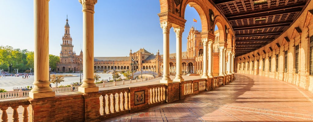Seville walking tour with tickets to the Reales Alcázares and Saint Mary cathedral