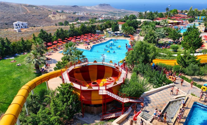 Watercity entrance tickets with transportation from Heraklion