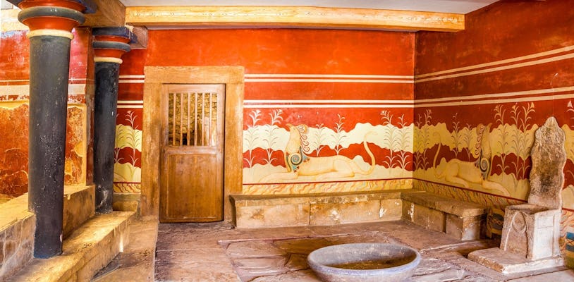Knossos Palace and Heraklion guided tour from Heraklion