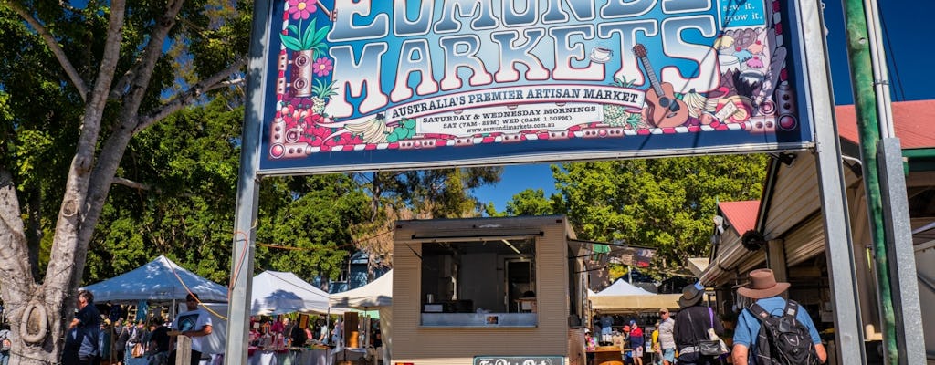 Sunshine Coast and Noosa Eumundi Markets Return Bus Transfer