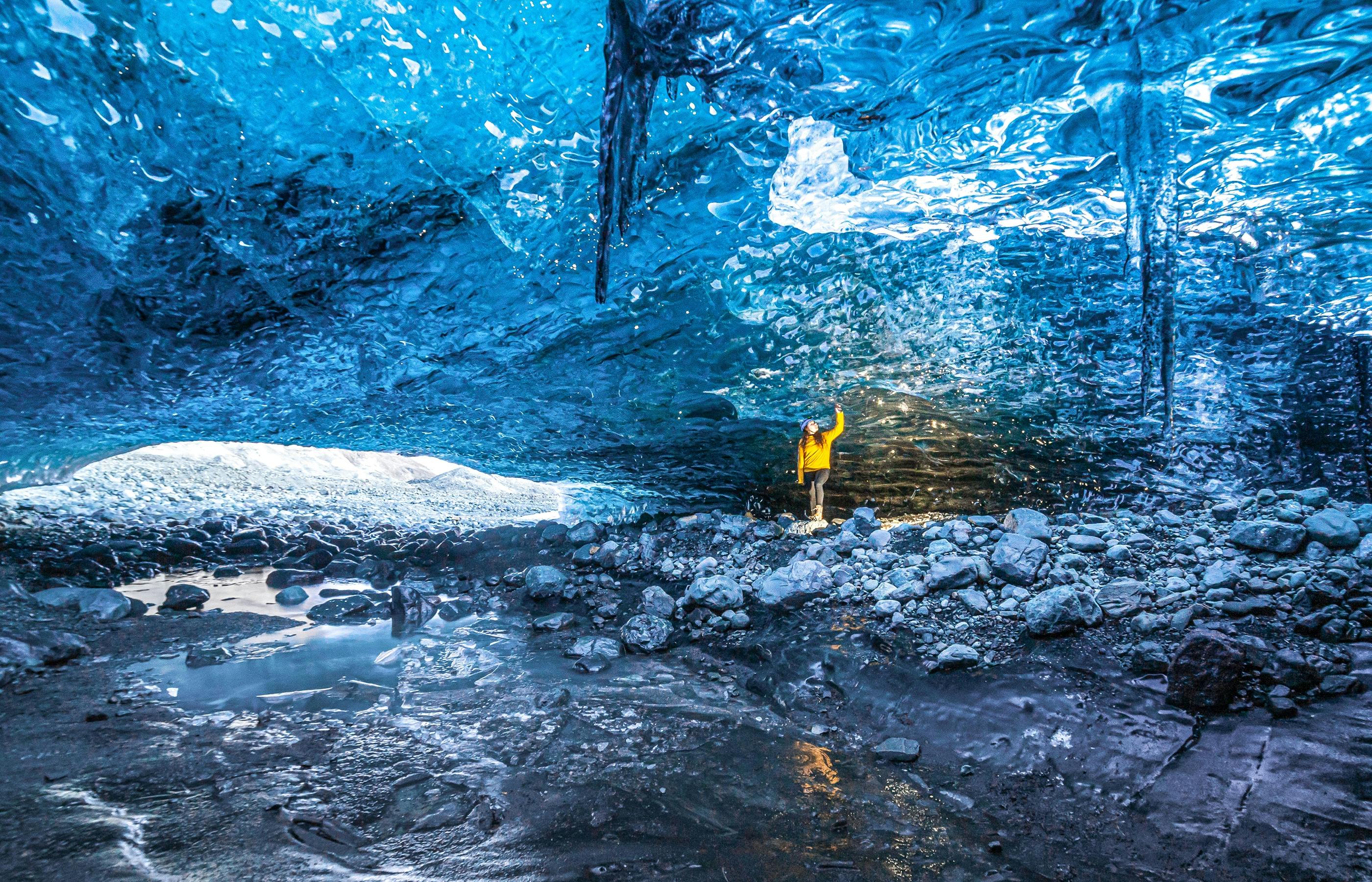 Kristalleis Höhlentour im Vatnajökull Nationalpark