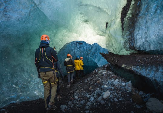 Tour della grotta di ghiaccio del Vatnajökull con escursione sul ghiacciaio