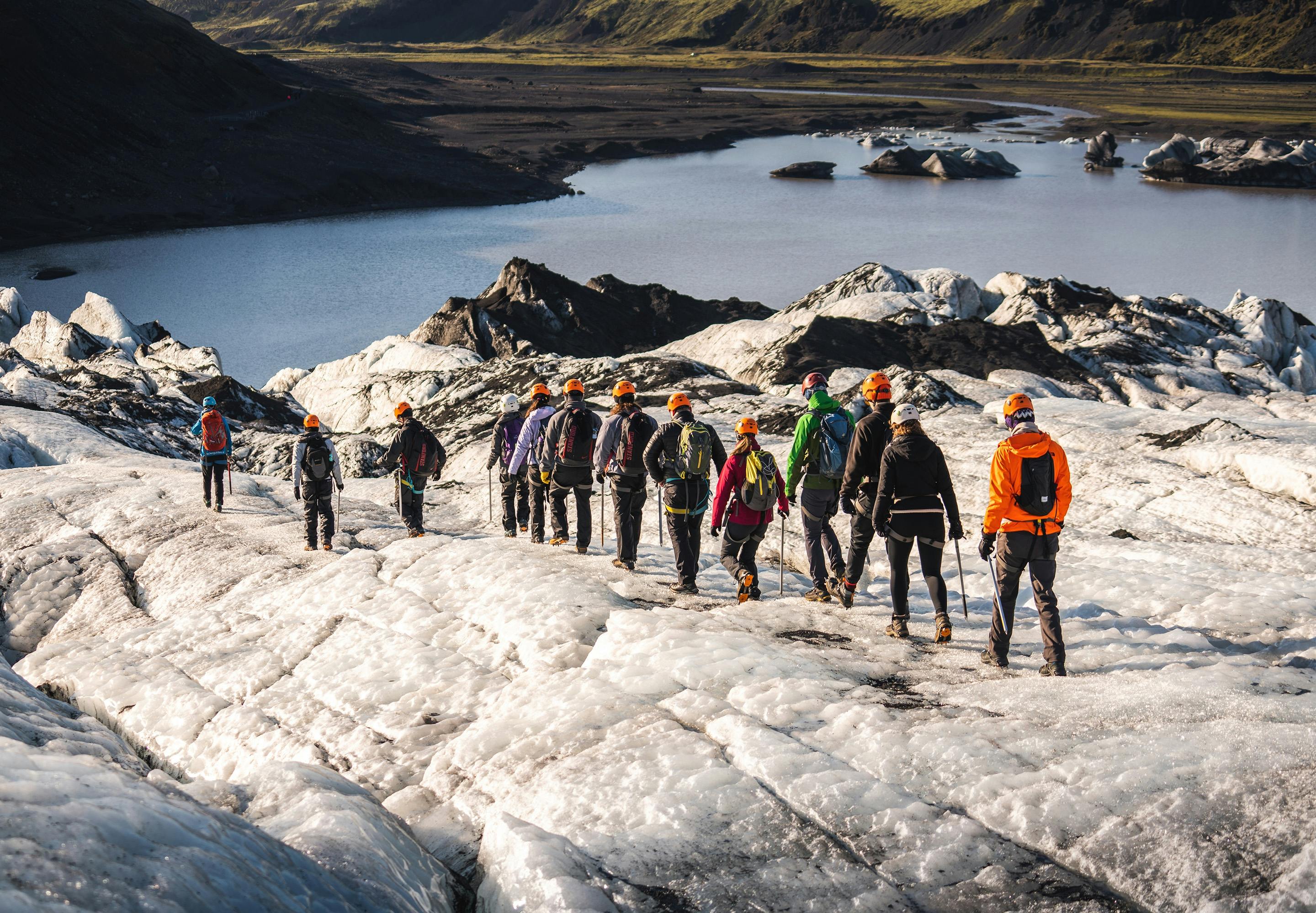 Wędrówka po lodowcu Sólheimajökull