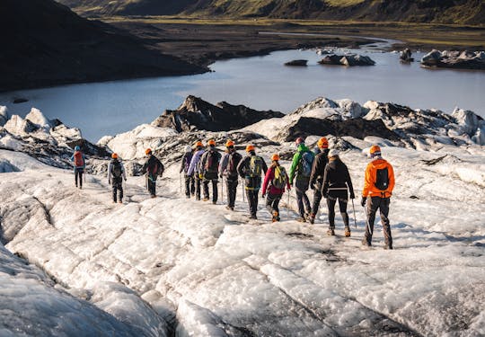 Sólheimajökull gletsjerwandeling ervaring