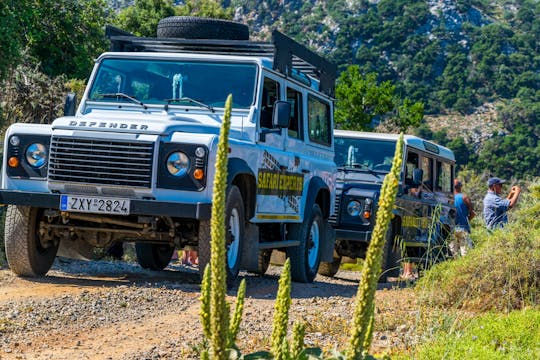 Passeio 4x4 nas trilhas de Zeus e na caverna de Zeus em Creta