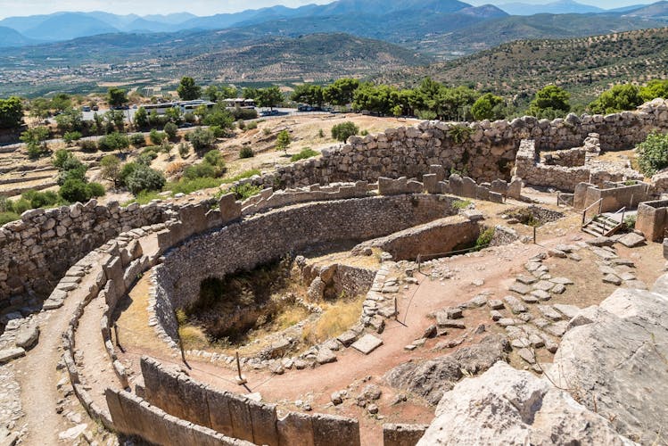 Virtual tour of Mycenae from home
