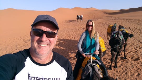 Experiência de viagem privada de 3 dias no deserto de Fes a Marrakesh