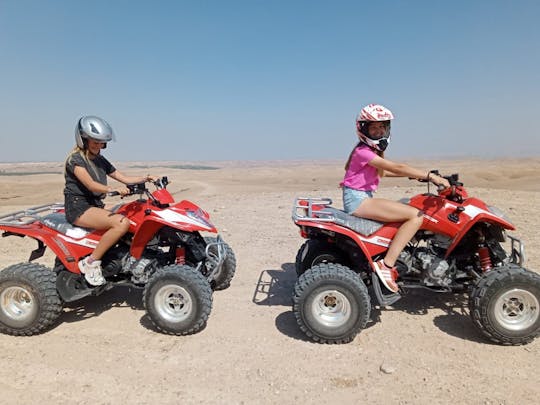 Aventura en el desierto en quad Agafay desde Marrakech medio día