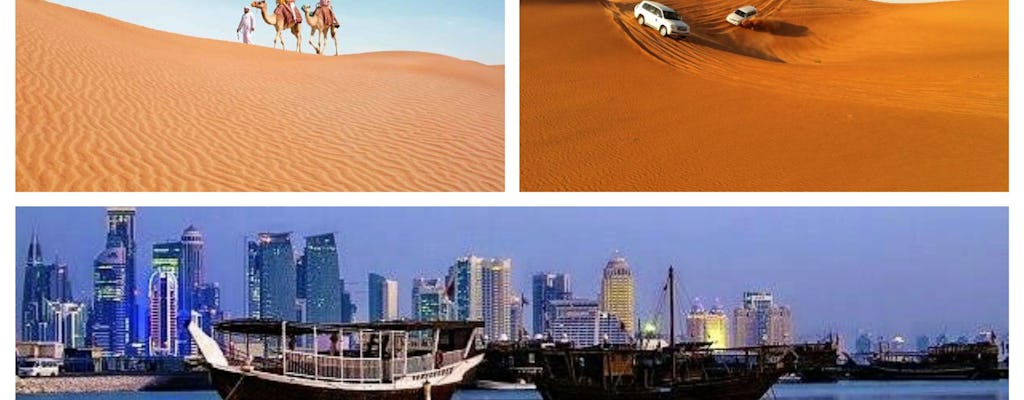 Private Doha city with museum and desert safari tour