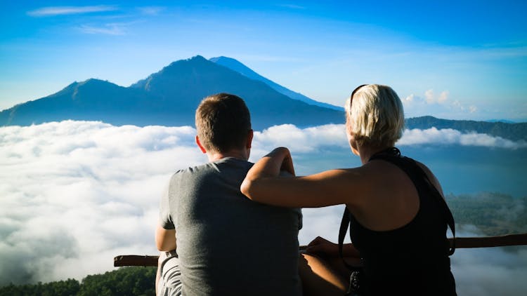 Mount Batur sunrise hike and natural hot springs in Bali