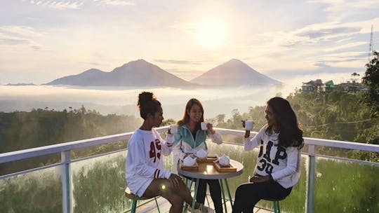 Kintamani sunrise morning tea tour with Ubud highlights