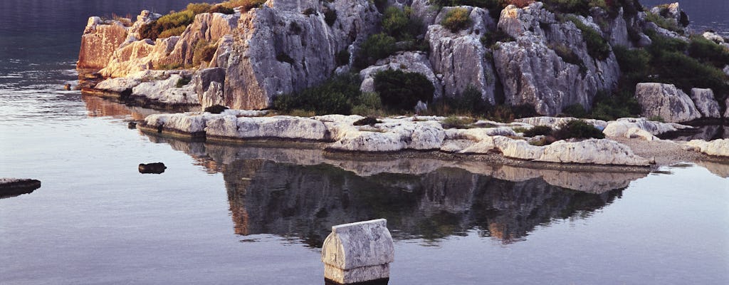 Demre town and Kekova island by boat guided tour and lunch