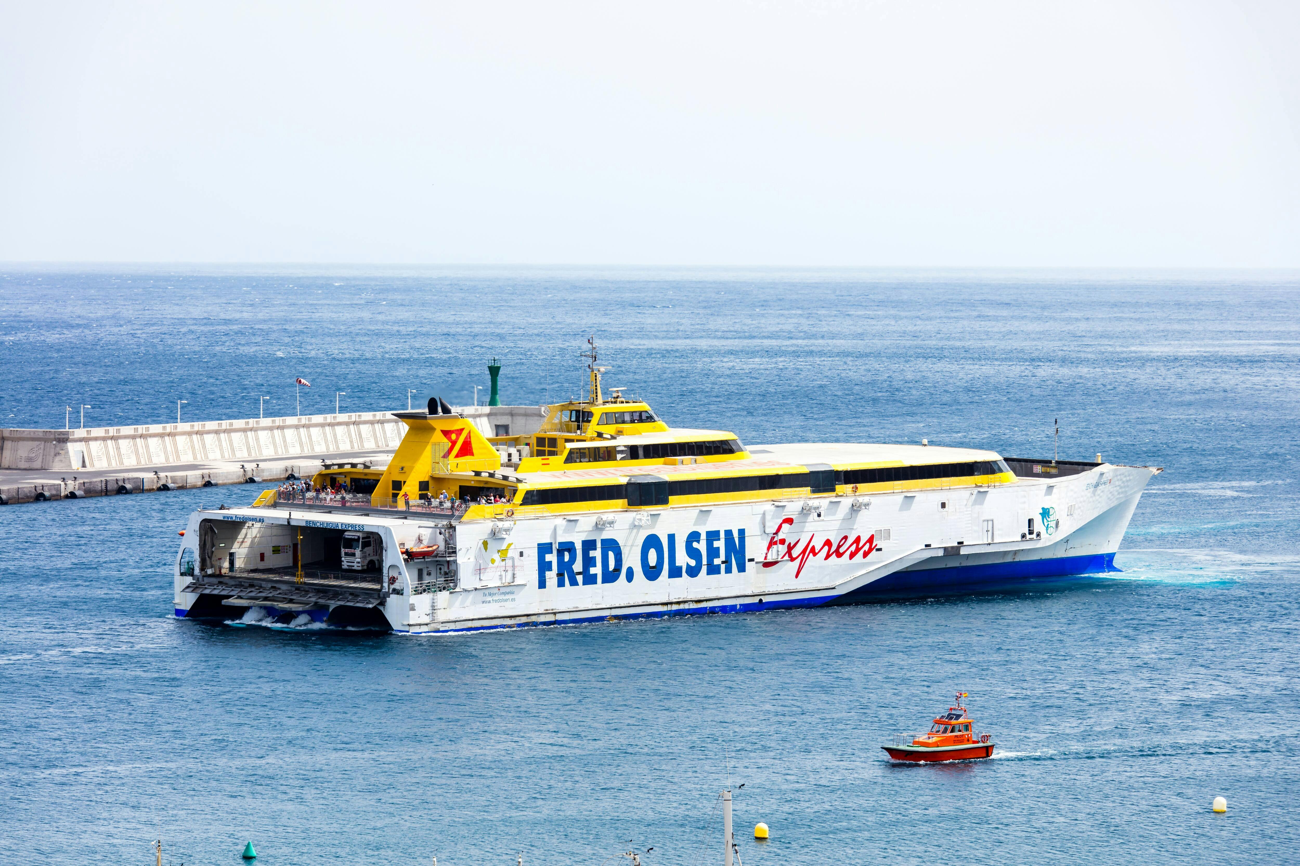 Billet de ferry aller-retour avec Fred Olsen pour Gran Canaria